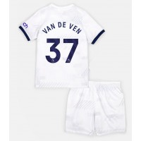 Dres Tottenham Hotspur Micky van de Ven #37 Domaci za djecu 2023-24 Kratak Rukav (+ kratke hlače)